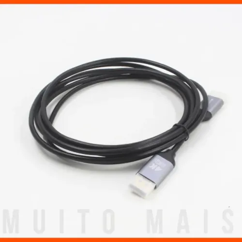 (Produto Novo) Cabo Displayport 3m Blindado 1.2 (Com Garantia)