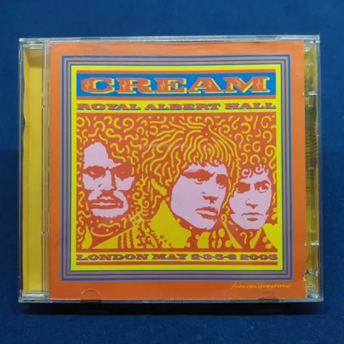 CD Cream - Live at Royal Albert Hall 2005 - Warner Records Duplo em perfeito estado 
