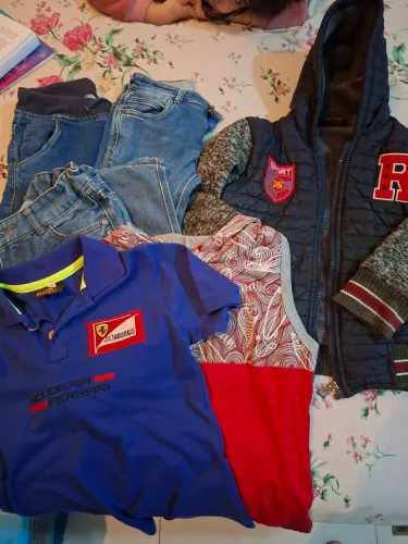PREÇO PARA SAIR RÁPIDO Lote Roupa Infantil Menino 6 a 8 Anos