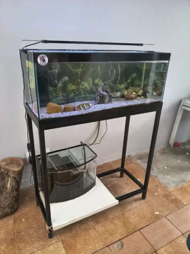 Vendo Aquário 200L Completo 