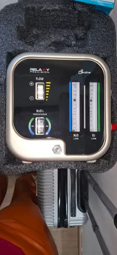 Equipamento de sedação/ analgesia com óxido nitroso nunca usado