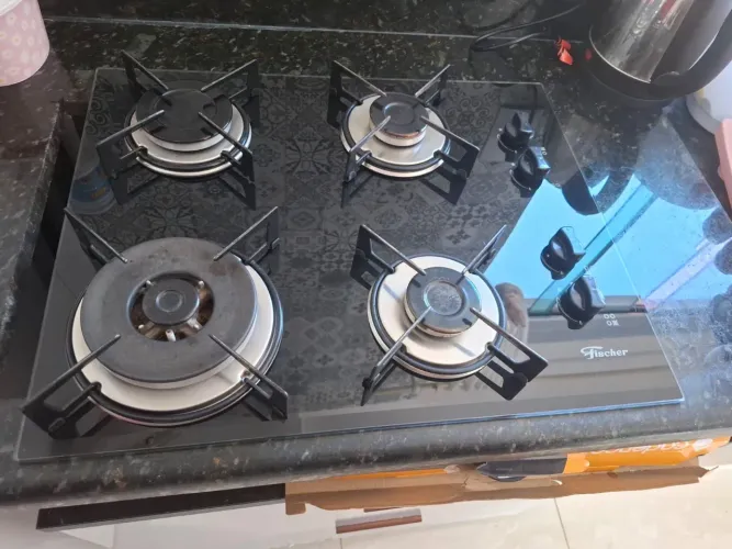 Cooktop fogão Fischer 4 bocas