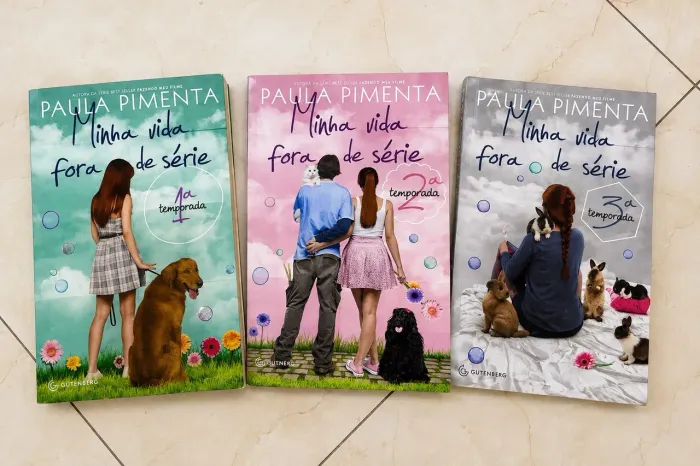 Minha Vida fora de série - Paula Pimenta (1º,2º,3º Livro)