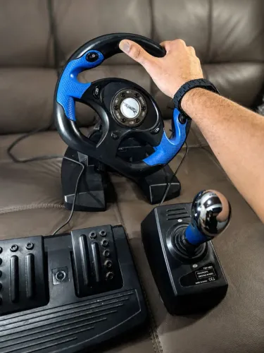 Volante Gamer Pro 50, Pc e Playstation 