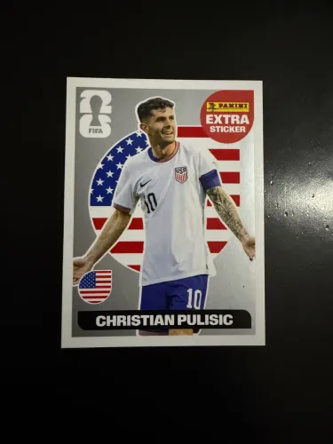 Figurinha legend pulisic prata 2026 