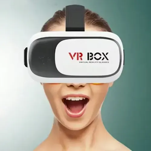 Óculos Vr Box 2.0 Realidade Virtual + Controle Cardboard 3d Bluetooth