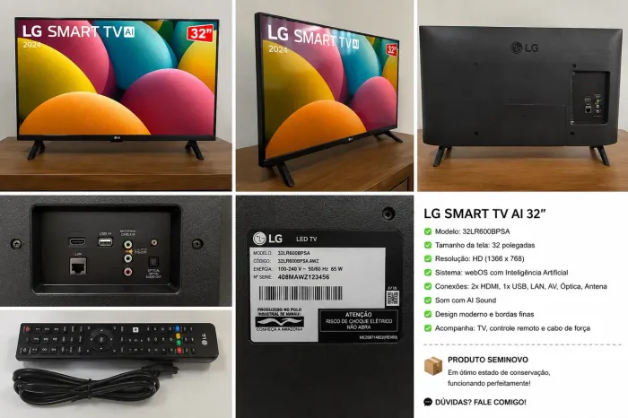 TV LG 32LR600B