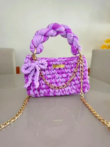 Bolsa de crochê 