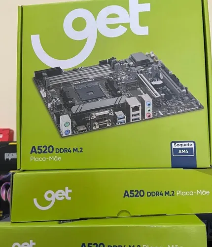 Placa mãe GET DDR4 4 slots
