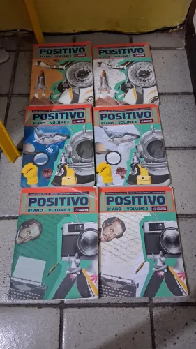 Conjunto de apostilas POSITIVO 8° ano