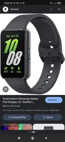 VENDO Smartwatch Samsung Fit 3