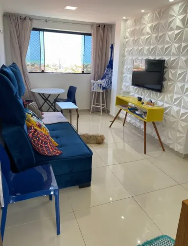 ALUGO APARTAMENTO 2 QUARTOS MOBILIADO EM PONTA NEGRA divisa com CAPIM MACIO