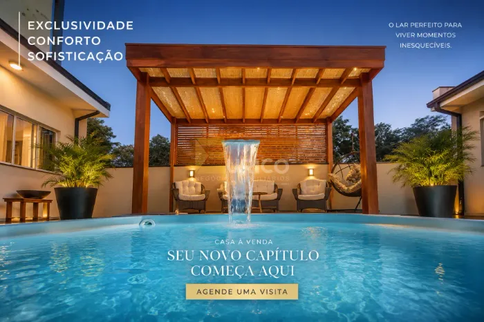 Casa em condomínio à venda no Condomínio Flor da Serra em Valinhos/SP