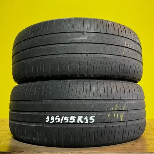 Pneus 195/55R15 Michelin Green X Meia Vida - R$ 130.00 A Unidade