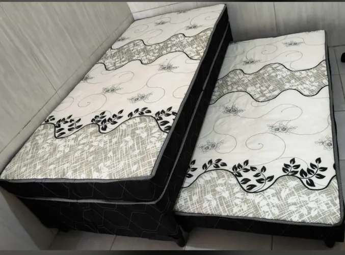 Cama Box Solteiro com Auxiliar Esp Acoplada de 10C? 