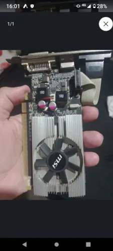 Placa de vídeo MSI GeForce