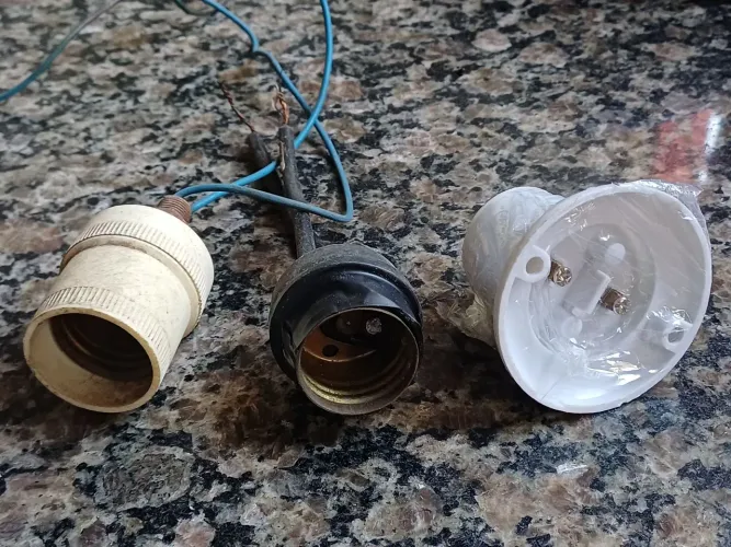 Bocal para lâmpada 3 por 10
