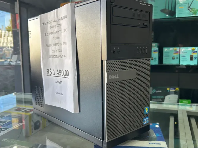 Seminovo - gabinete DELL optiplex 790