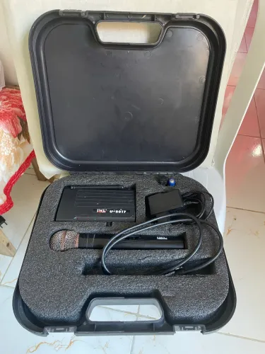 Microfone JWL sem fio Profissional 