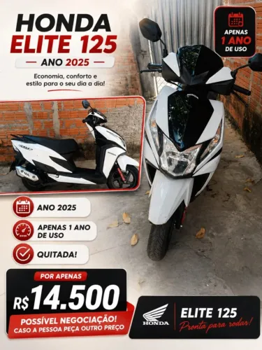 Moto Elite 125 Honda