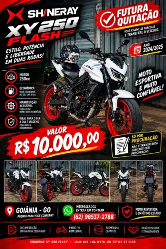 Vende -se moto futura quitação