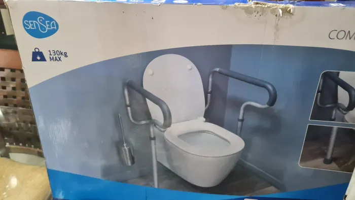 apoio para vaso sanitário móvel