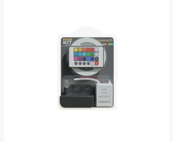 Fita de Led Luz RGB IP20 25W 12V Luminatti 5m