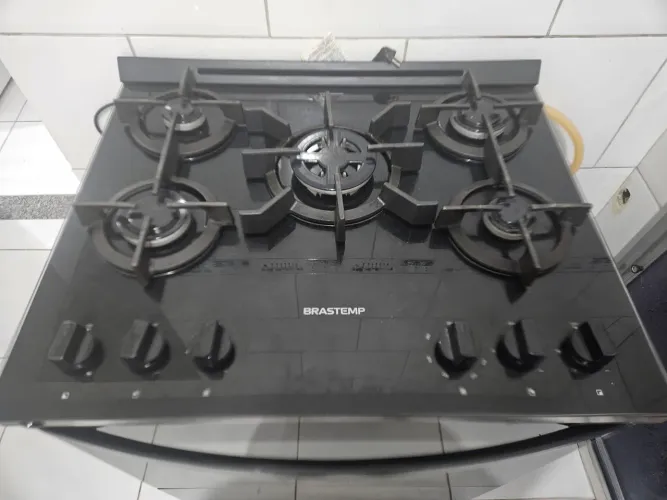 Fogão Brastemp Black 5 bocas
