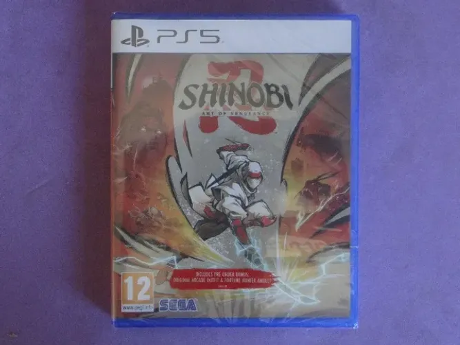 Jogo Shinobi Art of Vengeance PS5 //// Lacrado