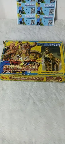 Boneco shura capricórnio cavaleiros do zodíaco 