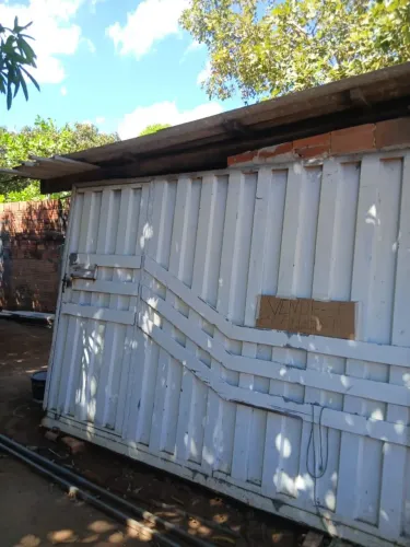 Portão de 3 metros só no ponto de instalar.