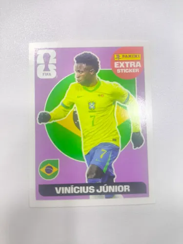Figurinha Vinícius Junior Bordô 