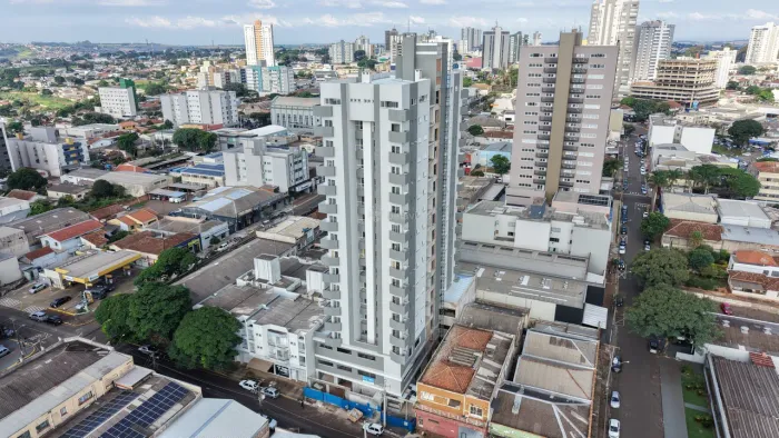 APARTAMENTO À VENDA NO 8º ANDAR DO EDIFÍCIO UNIQUE - BARRA FUNDA EM APUCARANA.