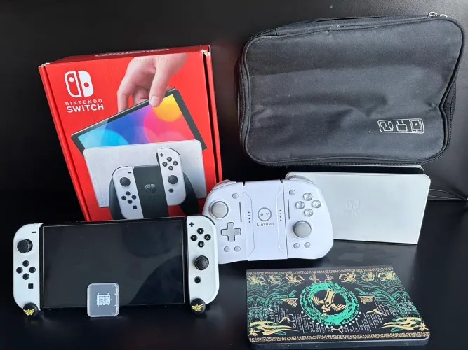 Switch Oled desbloqueado 512gb