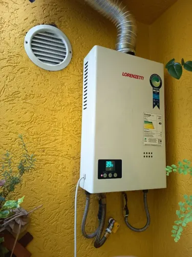 Aquecedor a gás Digital Lorenzetti LZ 1600 D GLP com manual