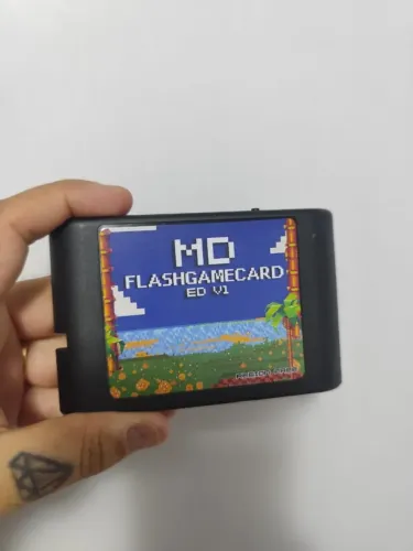 Cartucho Mega Drive Flashcard Krikzz Everdrive Genesis Md V1