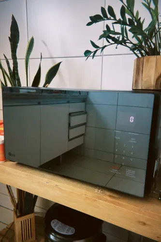 Micro-ondas LG 30L - Espelhado - Usado