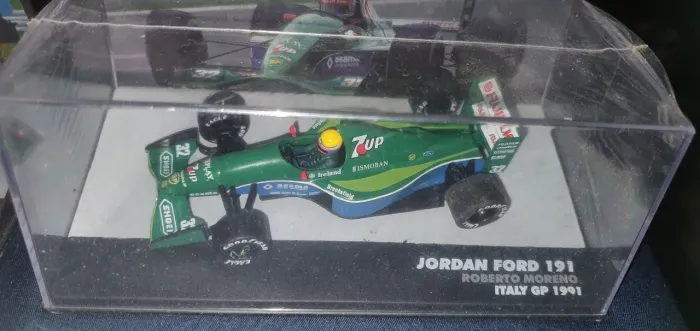 Jordan Ford 191 - Roberto Moreno (Lendas Brasileiras do Automobilismo - Eaglemoss)