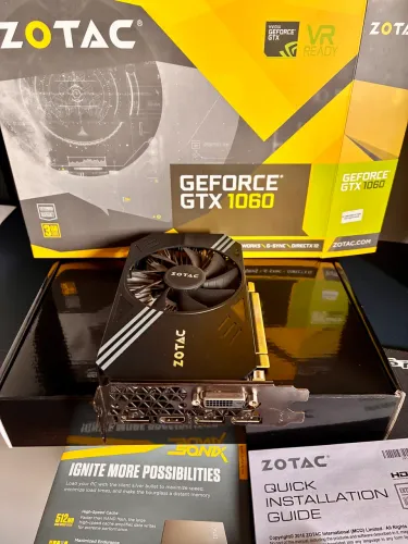 Placa de video GTX 1060 3GB Zotac Mini