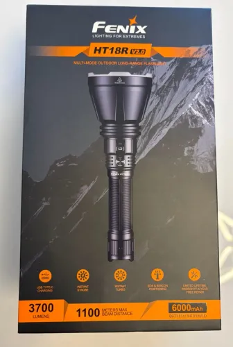 Lanterna FENIX HT18R v2.0 nova.