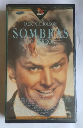 Fita Vhs Sombras Do Terror, Boris Karloff, Jack Nicholson, FotosVhs Sombras Do Terror, B