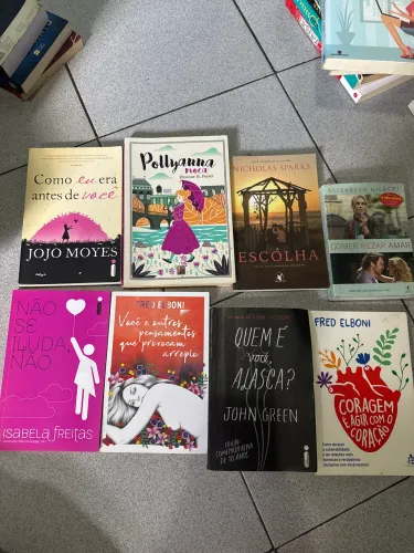 Livros romance usados