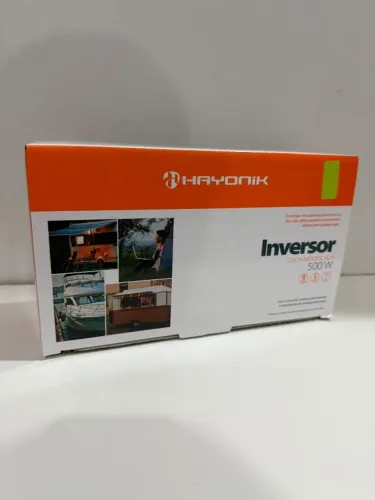 Inversor Hayonik 500W 12V P/ 127V NOVO