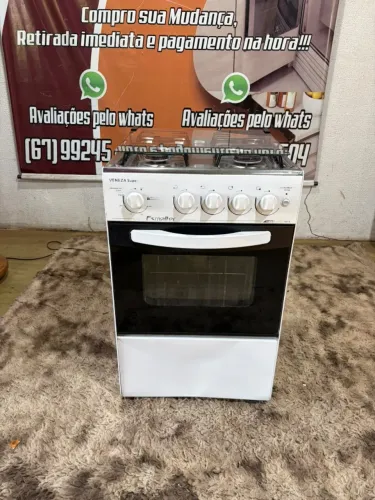 Fogão 4 bocas esmaltec