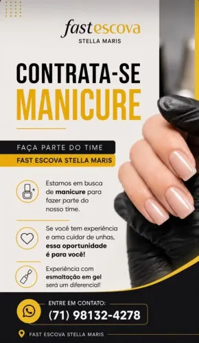 Manicure FAST ESCOVA STELLA MARIS