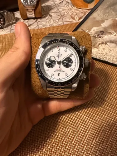 Relógio Inspiração Tudor Chrono Panda Jubilee
