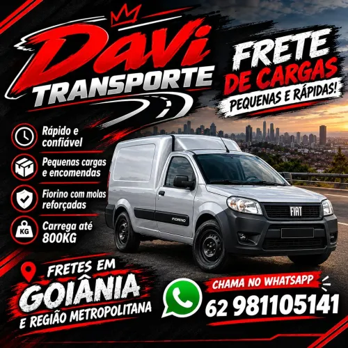 Fretes para toda Goiânia 