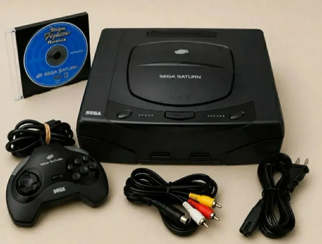 Vídeo Game Console Sega Saturno 32BIT