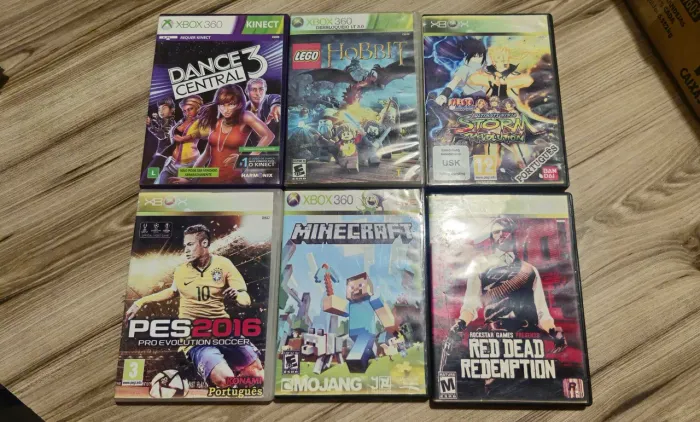 Lote com 12 jogos para X-Box 360 Desbloqueado 