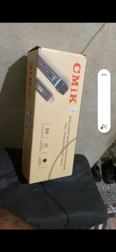 Vendo microfone sem fio  via Bluetooth 
